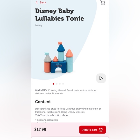 TONIE - Disney Lullaby π΄πΆ - Picture 3 of 4